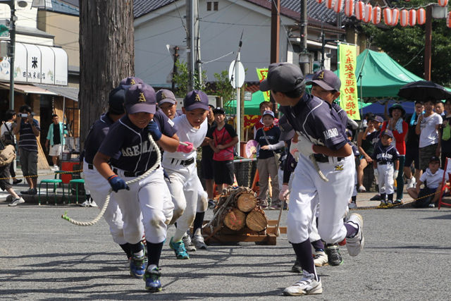 ひのきの里の夏祭り